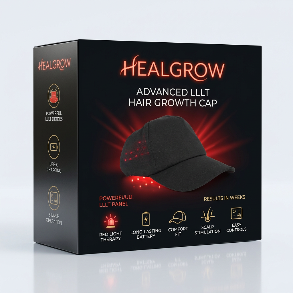 Gorro Luz Roja Capilar | Tratamiento Anticaída en Casa | RAIZLUX™