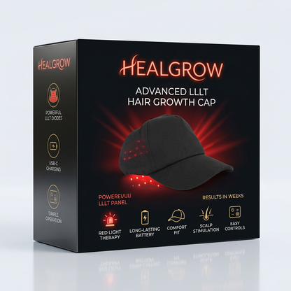 Gorro Luz Roja Capilar | Tratamiento Anticaída en Casa | RAIZLUX™